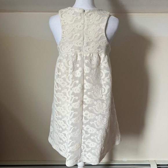 J.O.A Off White Lace Babydoll Dress size Small - Picture 6 of 6